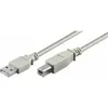 Goobay Cavo USB 2.0 Hi-Speed, grigio, 5 m Anteprima dell’immagine prodotto 2