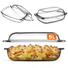 KADAX Auflaufform aus hitzebeständigem Glas "Backe", Produktbild-Vorschau 1