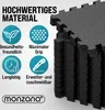 MONZANA® Tapis de protection de sol Noir 31x31cm mousse EVA Voir les images du produit 3