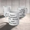 Mr. & Mrs. Panda Kaffeebecher Spruch Opa Rentner - Weiß - Produktbild-Vorschau 5
