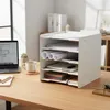 Relaxdays Briefablage, DIN A4, 5 Fächer, HBT: 29,5 x 25 x Produktbild-Vorschau 3