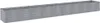 A long, rectangular metal planter box. Produktbild-Vorschau