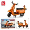 Reobrix 11036 Roller Orange Klemmbaustein Modell 32,7 cm Produktbild-Vorschau 5