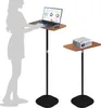 Stojaci stôl Výškovo nastaviteľný 46-120 cm čierny Náhľad obrázku produktu 1