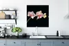 MuchoWow® Poster Orchidee - Blumen - Schwarz - Rosa - Produktbild-Vorschau 3