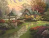 Maison avec fontaine Puzzle 1.000 pièces Voir les images du produit 4