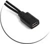 System-S USB Typ C Eingang zu 2X Micro USB Ausgang Y Kabel Produktbild-Vorschau 2