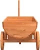 vidaXL Carrello decorativo 70x43x54 cm in legno massiccio Anteprima dell’immagine prodotto 5