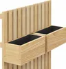 Outsunny Hochbeet Holz verstellbar Pflanzbeet mit Produktbild-Vorschau 8