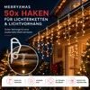 50x Haken Lichterketten Halterung & Lichtvorhang Clips & Produktbild-Vorschau 6