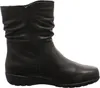 A black leather boot shown from the side against a white background. Anteprima dell’immagine prodotto