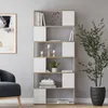 Rozdělovač místností Vicco Eneos Bílá/dub 80 x 186 cm, Náhled obrázku produktu 5