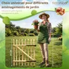 Floranica Portillon en bois de noisetier pour clôture à Voir les images du produit 2