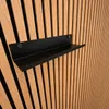 Wandregal für Akustikpaneele 50 cm - Ohne Bohren - Schwarz Produktbild-Vorschau 1