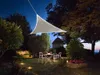 Perel Dreieckiges Sonnensegel mit 107 LEDs, Produktbild-Vorschau 1