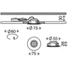 Briloner LED Einbauleuchtenindustrial3er-Set 3xLED-Modul Produktbild-Vorschau 6