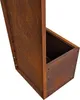 Sichtschutz Rost Metall Gartenzaun 150x50cm Hochbeet Produktbild-Vorschau 5