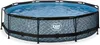 Piscina fuori terra EXIT Stone con telaio, ø360, con pompa Anteprima dell’immagine prodotto 1