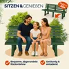 Ławka ogrodowa CASARIA® Ławka ogrodowa z tworzywa Podgląd zdjęcia produktu 2