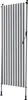YRHome Vertikalmarkise 100 × 310 cm Markise Balkon Terrasse Produktbild-Vorschau 1
