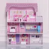 COSTWAY Maison de poupées en bois, Maison de poupées avec Voir les images du produit 14