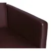 Esszimmer Stühle (2er Set) auf Rädern braun Produktbild-Vorschau 7