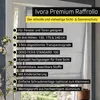 Rollo Raffrollo Ivora Premium 100x130cm Grau Blickdicht Produktbild-Vorschau 4
