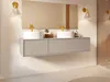 Waschbeckenunterschrank hängend - Beige - 150 cm - ISAURE Produktbild-Vorschau 2