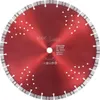 vidaXL Diamant-Trennscheibe mit Turbo und Löchern Stahl 350 Produktbild-Vorschau 4