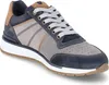 Bullboxer Herren Low Sneaker Grau Leder Textil handcrafted  Produktbild-Vorschau 5
