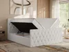 MKS MEBLE Boxspringbett 200x200 mit Bettkasten, Bett Produktbild-Vorschau 4