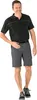 Planam Shorts Highline Gr. S schiefer/schwarz/rot Produktbild-Vorschau 4