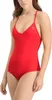 PUMA Badeanzug Damen Schwimmanzug Rot Crossback Produktbild-Vorschau 6