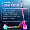 LUMI RIDE Kolobežka pre deti s LED kolieskami, zadné brzdy, Náhľad obrázku produktu 4