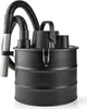 A black wet/dry vacuum cleaner is shown against a white background. Produktbild-Vorschau