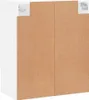 vidaXL Szafka ścienna biała 60x31x70 cm materiał Podgląd zdjęcia produktu 9