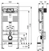 Element toaletowy TeCe Profil ze spłuczką Uni wraz z Podgląd zdjęcia produktu 2