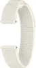 A white watch band is shown against a white background. Náhled obrázku produktu