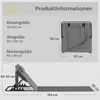 Strandliege klappbar leicht 2er Set, verstellbar mit Produktbild-Vorschau 3