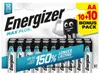 Energizer Max Plus Batterij Aa Lr6 10+10 St. Productafbeelding-voorbeeld 1