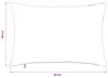 PUEAZU Kissenbezug 2 pcs HEERLEN Creme 50 x 80 cm Cord - Produktbild-Vorschau 9
