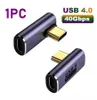 USB4 USB-C 4k OTG adattatore presa angolo 90° per monitor Anteprima dell’immagine prodotto 8