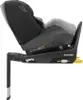 A black Maxi-Cosi car seat base with an adjustable support leg. Produktbild-Vorschau