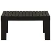vidaXL Lounge Gartentisch Kunststoff Grau - Gartentisch - Produktbild-Vorschau 3