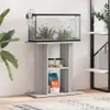 vidaXL Aquariumständer Grau Sonoma 60 x 30 x 60 cm Produktbild-Vorschau 2