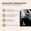 KitchenYeah© Herdabdeckplatte Portrait Nashorn auf Produktbild-Vorschau 6