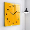 Wallfluent Hodiny - Skleněné Nástěnné Hodiny - Tichý Náhled obrázku produktu 3