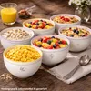 Jardin, lot de 6 bols à muesli en céramique de 500 ml, Voir les images du produit 3