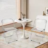 2er Set Klappstuhl Lounge-Sessel Besuchersstuhl PET‌ Produktbild-Vorschau 5