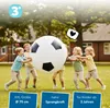 XXL-Fußball aufblasbar 75cm - Gigantischer Spielspaß für Produktbild-Vorschau 2